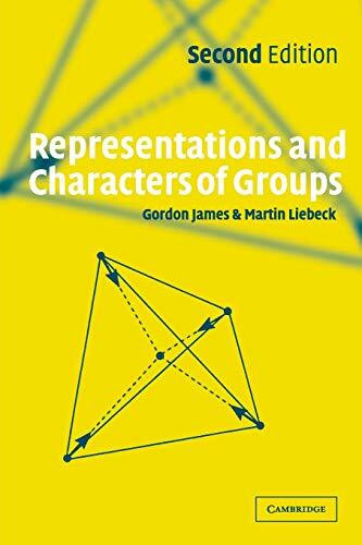 Representations and Characters of Groups