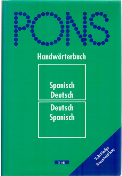 PONS Wörterbuch, Handwörterbuch Spanisch