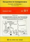 Übungsreihen für Geistigbehinderte, H.1, Geistigbehinderte erlernen das Schwimmen