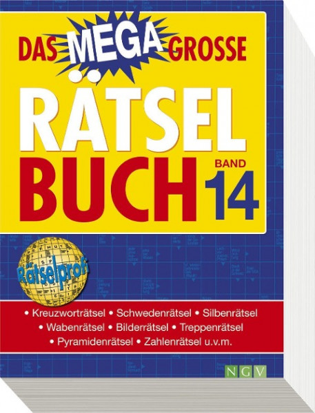 Das megagroße Rätselbuch Band 14