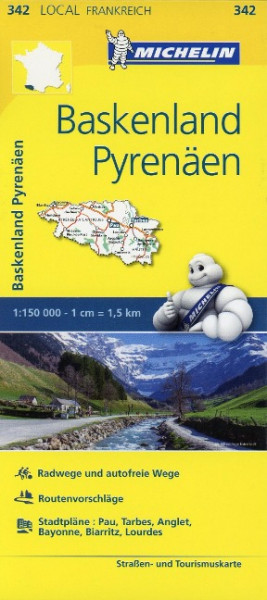 Michelin Baskenland - Pyrenäen