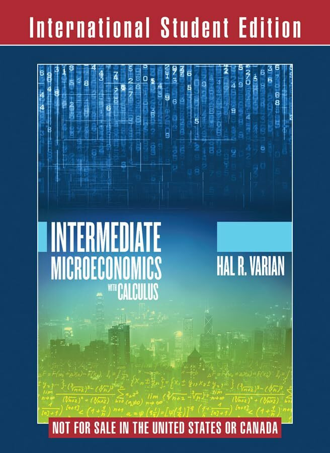 Ww Norton & Co Intermediate Microeconomics With Calculus, A Modern Approach