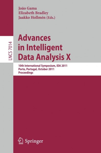 Advances in Intelligent Data Analysis X
