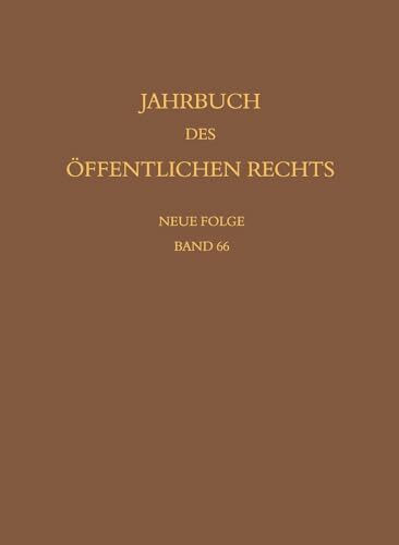 Jahrbuch des öffentlichen Rechts der Gegenwart. Neue Folge