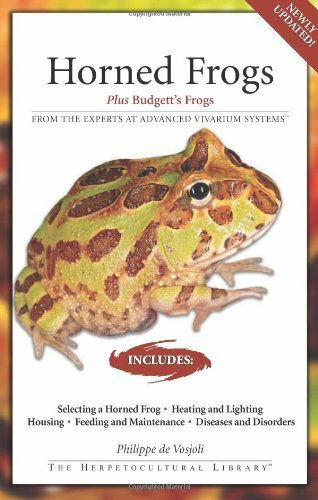 Horned Frogs: Plus Budgett's Frogs (Advanced Vivarium Systems)