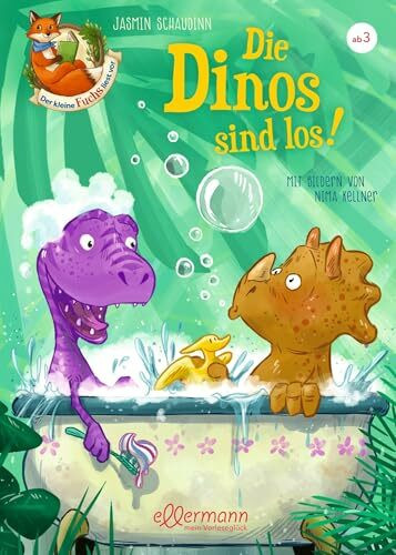 Der kleine Fuchs liest vor. Die Dinos sind los!: Kinderbuch mit kurzen Vorlesegeschichten für Kinder ab 3 Jahren