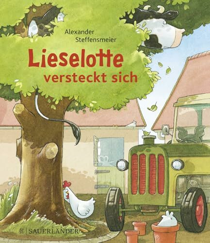 Lieselotte versteckt sich (Mini-Broschur) (Mini-Bilderbücher von Kuh Lieselotte)