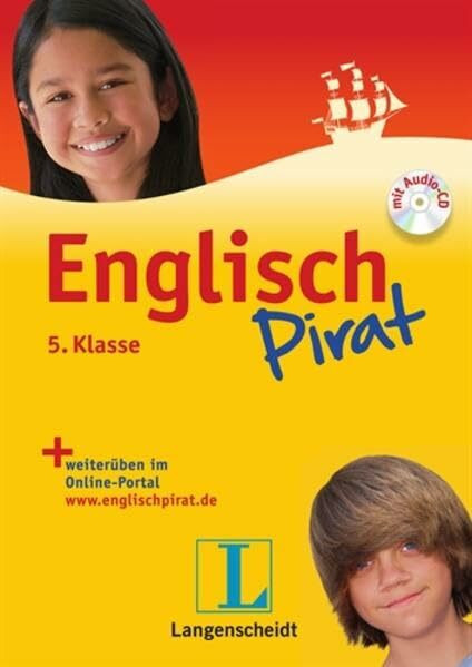 Englischpirat 5. Klasse - Buch mit Lösungsheft und Audio-CD