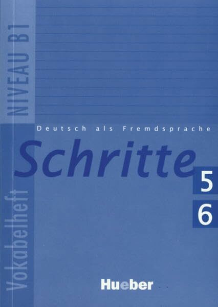 Schritte 5+6: Deutsch als Fremdsprache / Vokabelheft