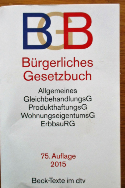 BGB. Bürgerliches Gesetzbuch