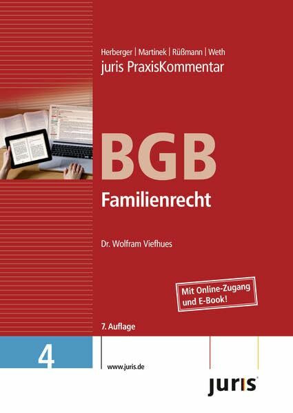 juris Praxiskommentar BGB Gesamtausgabe / Familienrecht (juris Kommentare)