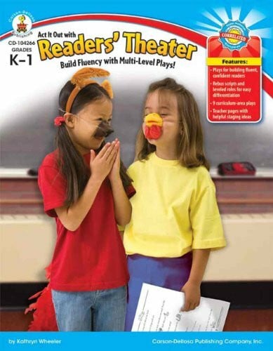 Act It Out With Readers' Theater: Build Fluency With Multilevel Plays!: Grades K-1