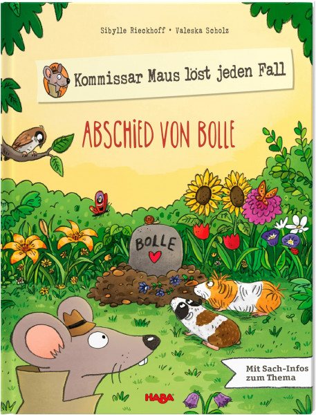 HABA Buch Kommissar Maus löst jeden Fall – Abschied von Bolle, Bilderbuch für Kinder ab 3 Jahren