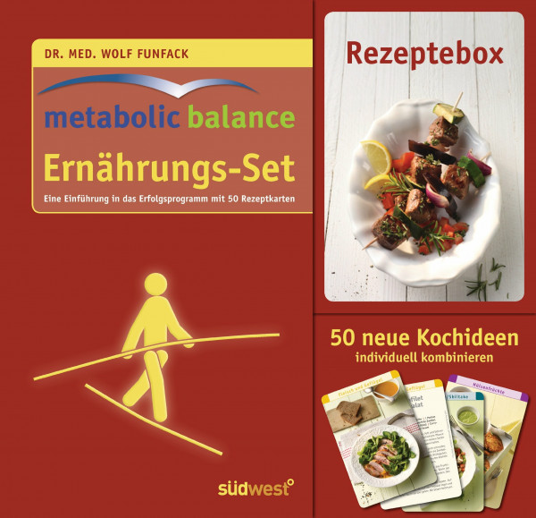 Metabolic Balance Ernährungs-Set: Buch mit Rezeptkarten: Eine Einführung in das Erfolgsprogramm. 50 neue Kochideen individuell kombinieren
