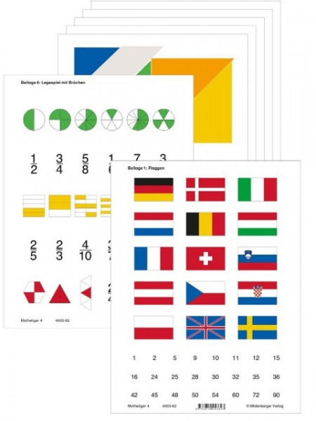 Mathetiger 4. Arbeitsbeilagen