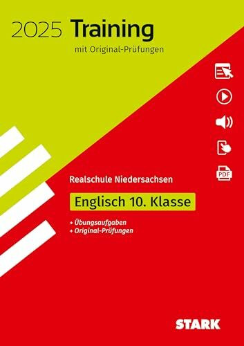 STARK Original-Prüfungen und Training Abschlussprüfung Realschule 2025 - Englisch - Niedersachsen (Abschlussprüfungen)