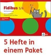 Fidibus 5/6. Arbeitsheft. Rechtschreibung. Laute und Silben (5er-Paket)