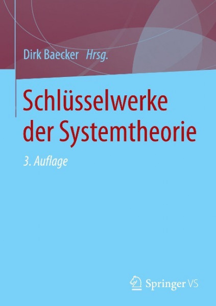 Schlüsselwerke der Systemtheorie