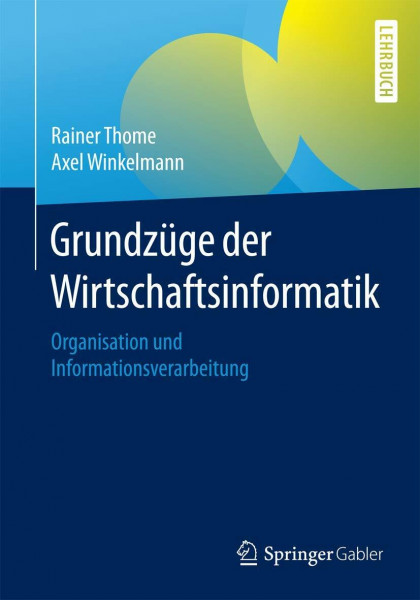 Grundzüge der Wirtschaftsinformatik: Organisation und Informationsverarbeitung