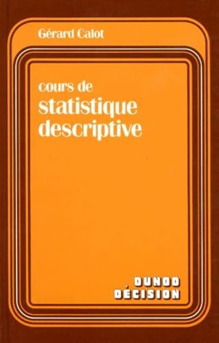 Cours de statistique descriptive