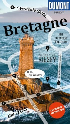 DUMONT direkt Reiseführer Bretagne: Mit großem Faltplan