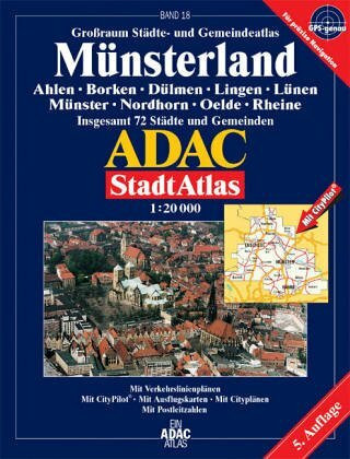 ADAC Stadtatlanten, Großraum Städte- und Gemeindeatlas Münsterland