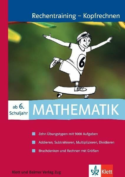 Rechentraining - Kopfrechnen, ab 6. Schuljahr