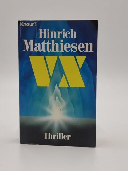 VX (Knaur Taschenbücher. Romane, Erzählungen)