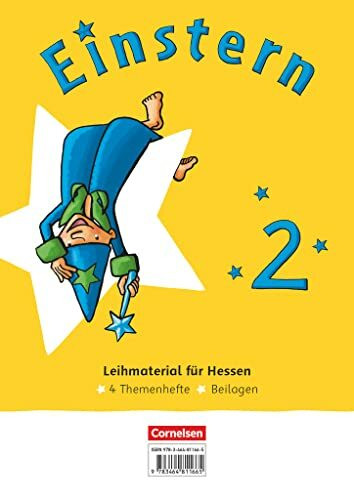 Einstern - Mathematik - Ausgabe 2021 - Band 2: Themenhefte 1-4 und Kartonbeilagen im Paket - Ausleihmaterial (Hessen), mit digitalen Medien (Einstern, Ausgabe 2021, Band 2)