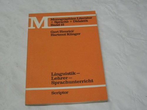 Linguistik, Lehrer, Sprachunterricht