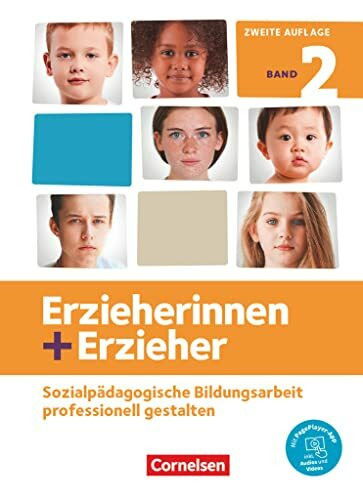 Erzieherinnen + Erzieher - Ausgabe 2020 - Band 2: Sozialpädagogische Bildungsarbeit professionell gestalten - Fachbuch - Mit PagePlayer-App