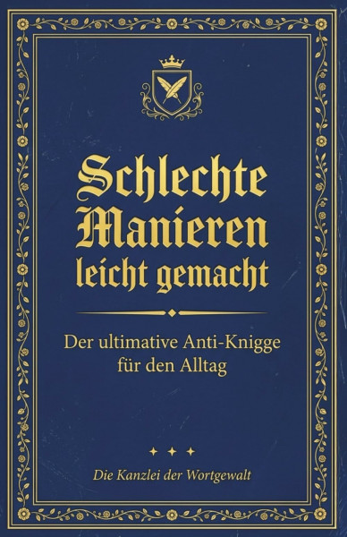 Schlechte Manieren, leicht gemacht: Der ultimative Anti-Knigge für den Alltag