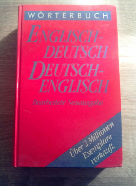 Wörterbuch Deutsch-Englisch; Englisch-Deutsch