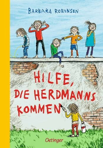 Hilfe, die Herdmanns kommen 1: Lustiges Kinderbuch ab 8 über Weihnachten mit der Familie in vierfarbiger Neuauflage