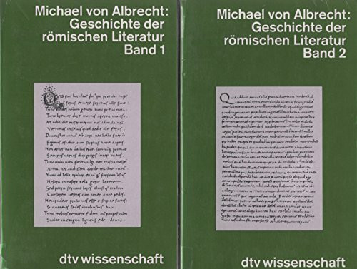 Geschichte der römischen Literatur: Band 1 – Band 2 (dtv Kultur & Geschichte)