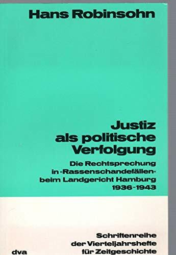 Justiz als politische Verfolgung