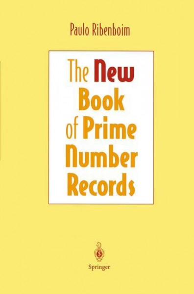 The New Book of Prime Number Records