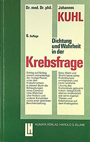 Dichtung und Wahrheit auf dem Krebsgebiet