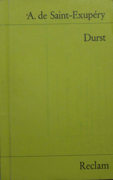 Durst (Reclams Universal-Bibliothek)