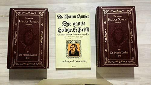 Biblia: Das ist: Die gantze Heilige Schrifft.