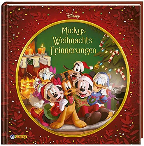 Disney: Mickys Weihnachts-Erinnerungen: Bilderbuch mit Glitzer | Weihnachtliches Glitzerbuch mit Micky Maus (Disney Klassiker)