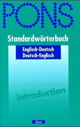 PONS Standardwörterbuch Englisch - Deutsch / Deutsch - Englisch