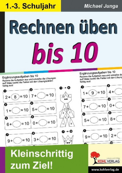 Rechnen üben bis 10