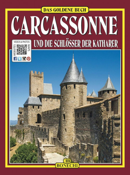 Carcassonne e i castelli catari. Ediz. tedesca (Libro d'oro)