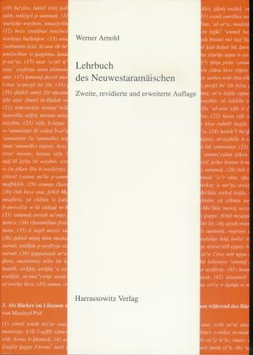 Lehrbuch des Neuwestaramäischen (Semitica Viva: Series Didactica, Band 1)