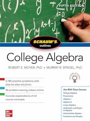 Schaum's Outline of College Algebra (Schaum's Outlines)