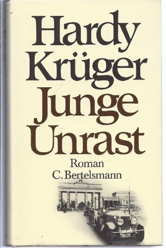 Junge Unrast: Roman