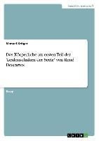 Das Körperliche im ersten Teil der 'Leidenschaften der Seele' von René Descartes