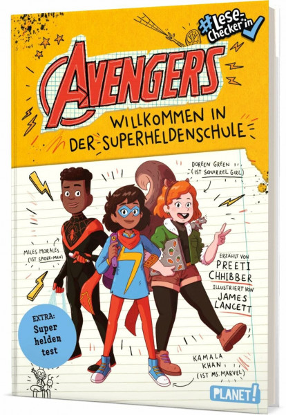 Avengers 1: Willkommen in der Superheldenschule: Für alle Fans der Disney+-Serie Ms Marvel - #LeseChecker*in (1)