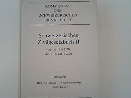 Kommentar zum Schweizerischen Privatrecht, Schweizerisches Zivilgesetzbuch